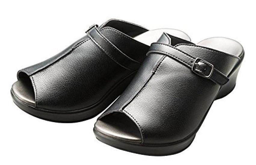 

AKAISHI Arch Fitter 136 Comfort Size L Mule, Black, (24.0-24.5) чёрный