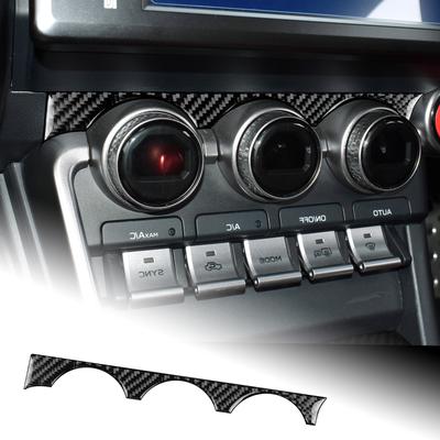 Echter Weicher Karbonfaser-Aufkleber für Subaru ZD8 BRZ Toyota ZN8 GR86 2021 2022 2023 2024 2025 2026 AC Innenverkleidungspanel Rechtslenker Linkslenker