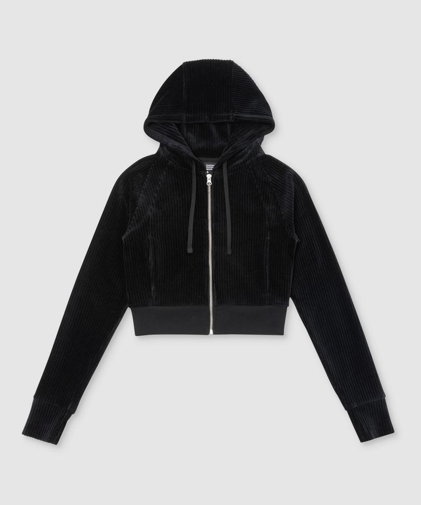 Musinsa Standard Sports Velboa Ribbed Zip-Up Hoodie For Women (3 Colors)