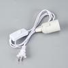 E27 Two-Pin Lamp Holder with Switch Cord, Pendant Socket