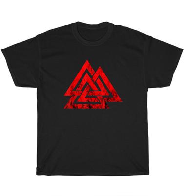 Símbolo Valknut Vikingo Nórdico Señal de Odín Wicca Mitología Nórdica Camiseta Unisex Regalo