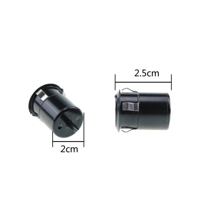 18.5MM Hole High-Def Waterproof CCD Rearview Camera - Universal Small Butterfly Design