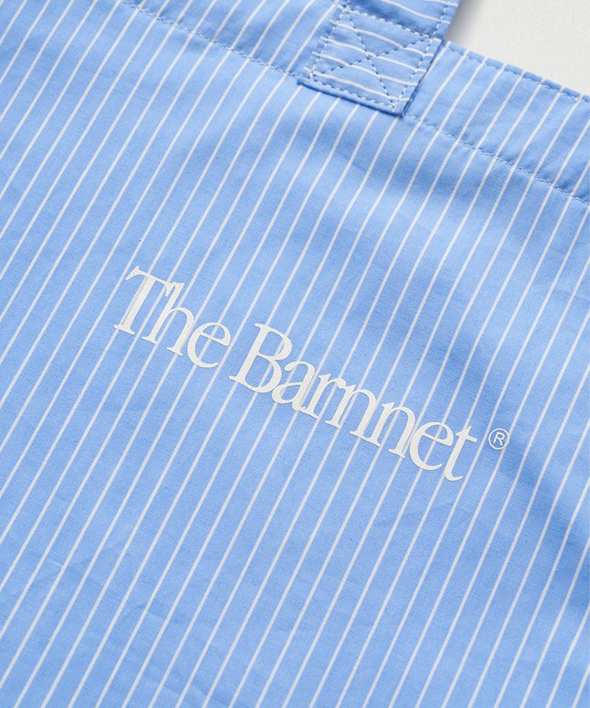 Thebarnnet Cotton Stripe Tote Bag_Blue