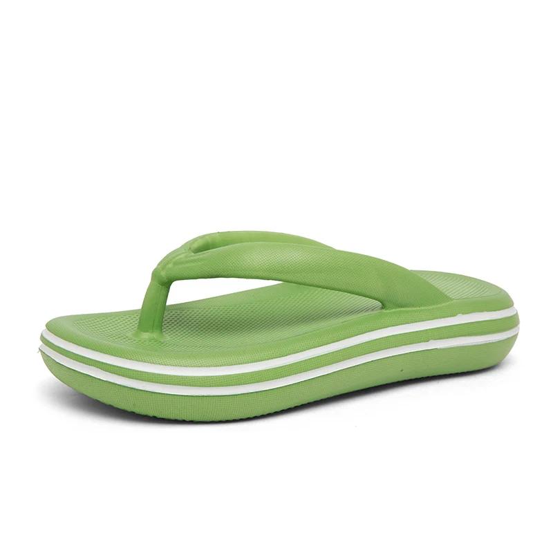 Fashion Flip Flops Mens Thong Sandals Summer 2025 New Female Shoes Thick Bottom EVA Non-slip Slide Slippers Outdoor Indoor Couples Shoes