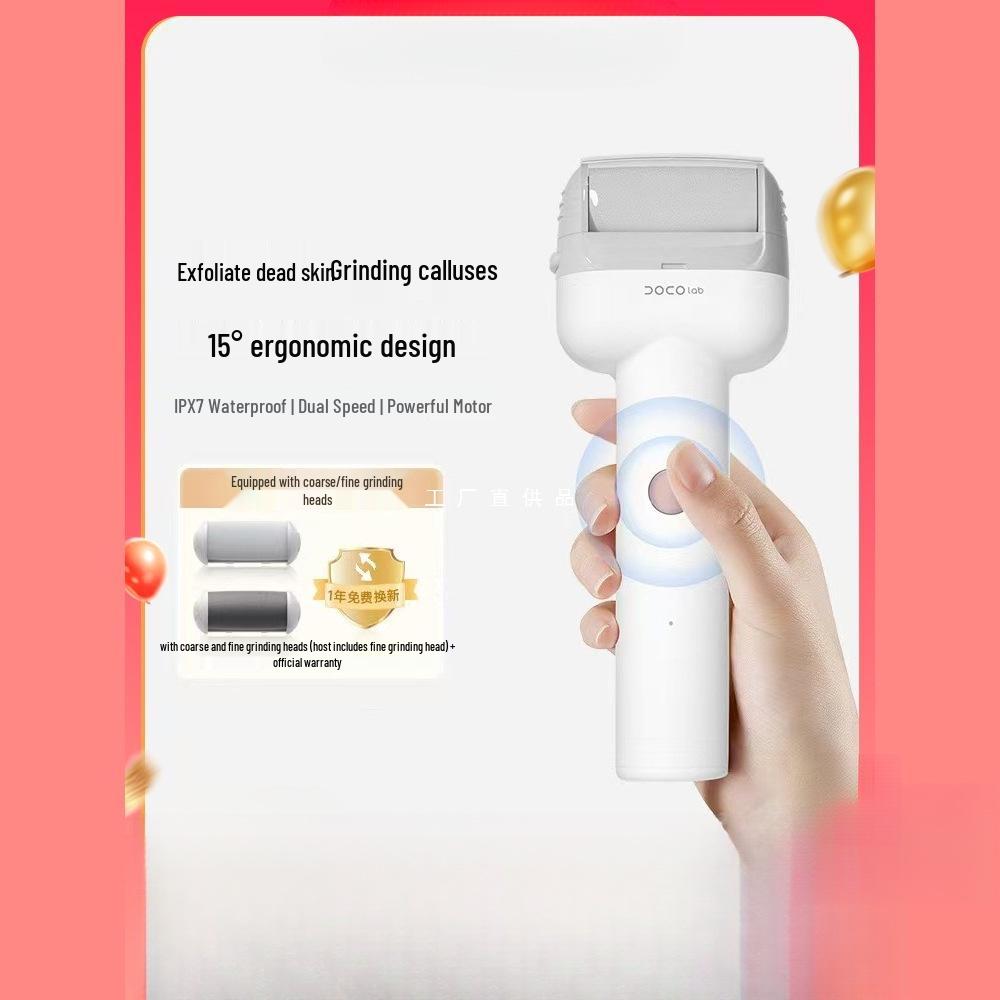 DOCO Electric Foot Scrubber & Callus Remover with Customer Service Support