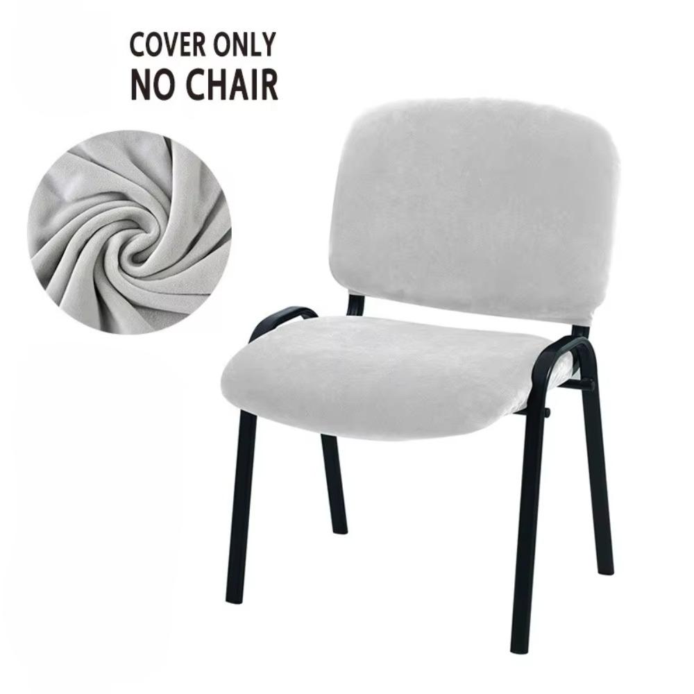 2 Stück/Set Universelle geteilte Stuhlhusse Elastische Sitzbezüge für Bankett, Zuhause, Hochzeit