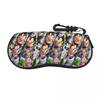 Custom DBZ G-Gokues Comic Shell Eyeglasses Protector Cases Cool Sunglass Case Glasses Pouch