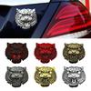 3D Metal Tiger Head Totem Emblem Car Rear Trunk Body Badge Stickers Decal Accessories