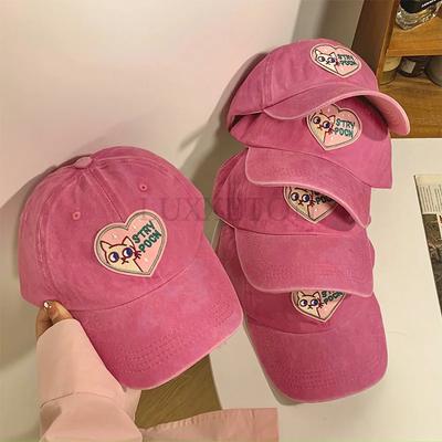 Women Hat Girls Baseball Hat Women Fashion Adjustable Snapback Women Hat Soft Top Pointed Hat Cute Cat Hat Fashion Small Face