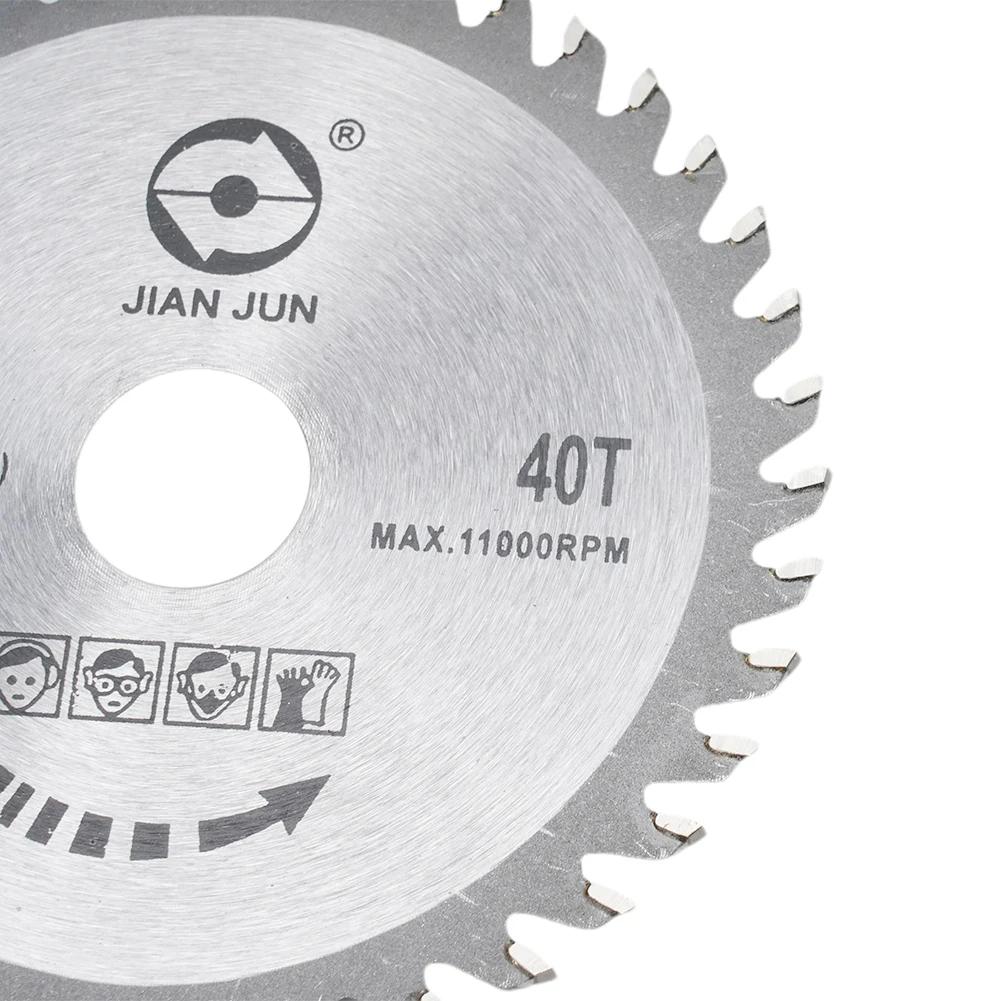 4 Inch Saw Blade 40 Tooth Grinder Round Saw Disc Wood  Woodworking Accessories Parts Alloy Saw Blade Tool Parts Haedware Replace