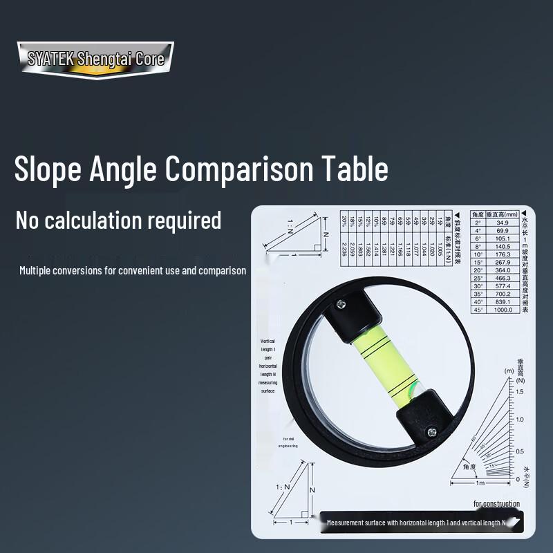 High-Precision Inclinometer & Angle Level