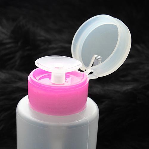 Vogue 150ML Nail Art Remover UV GEL Polish Cleaner Pompă Dispenser Polish Sticla goală