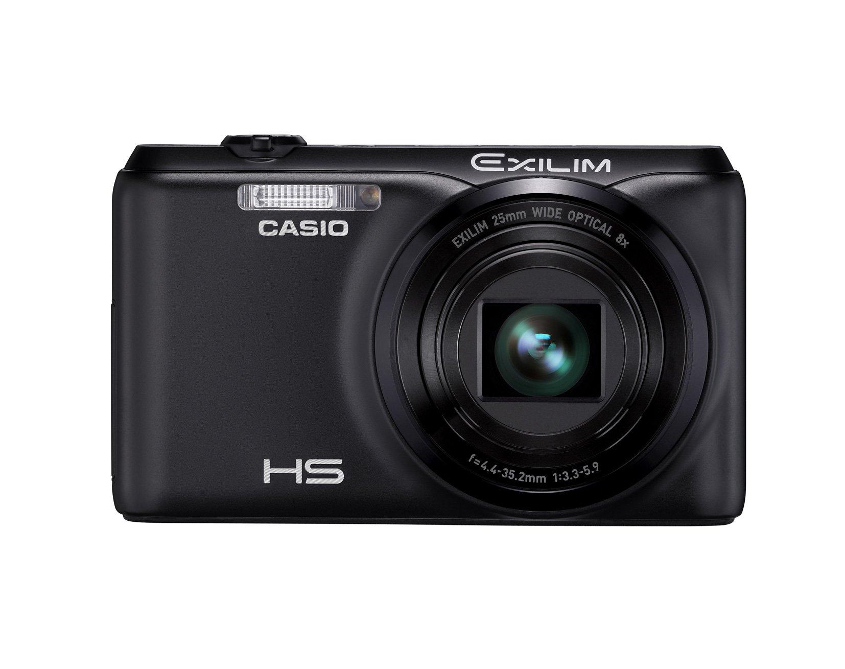 

CASIO Digital Camera EXILIM million pixels 8x optical zoom 16.1 EX-ZR20BK чорний