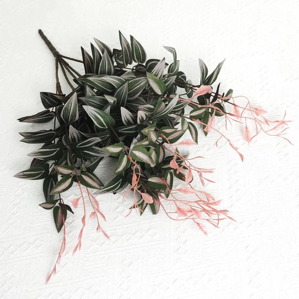 Simulation Plant Clematis Honeysuckle Leaves, Simulation Wall Hanging Hanging Rattan Decoration, Wedding Scene Auditorium Decoration