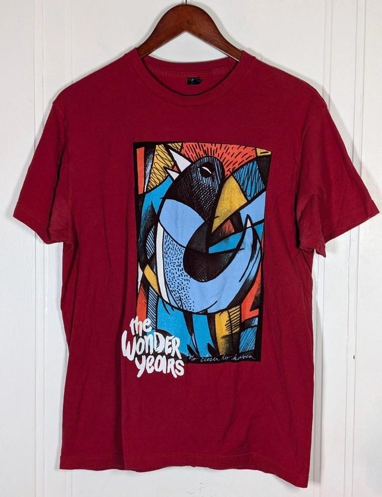 The Wonder Years Band No Closer To Heaven Red S to 5XL Shirt BB838 Unisex T-Shirt M