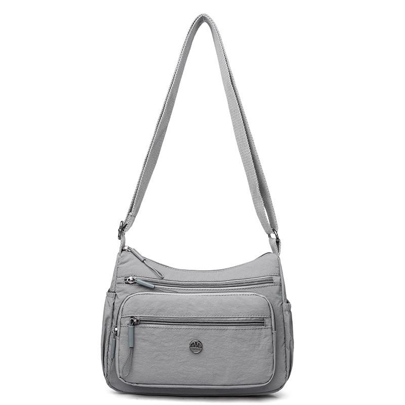 Female Crossbody Single Shoulder Lightweight Nylon Cloth Bag