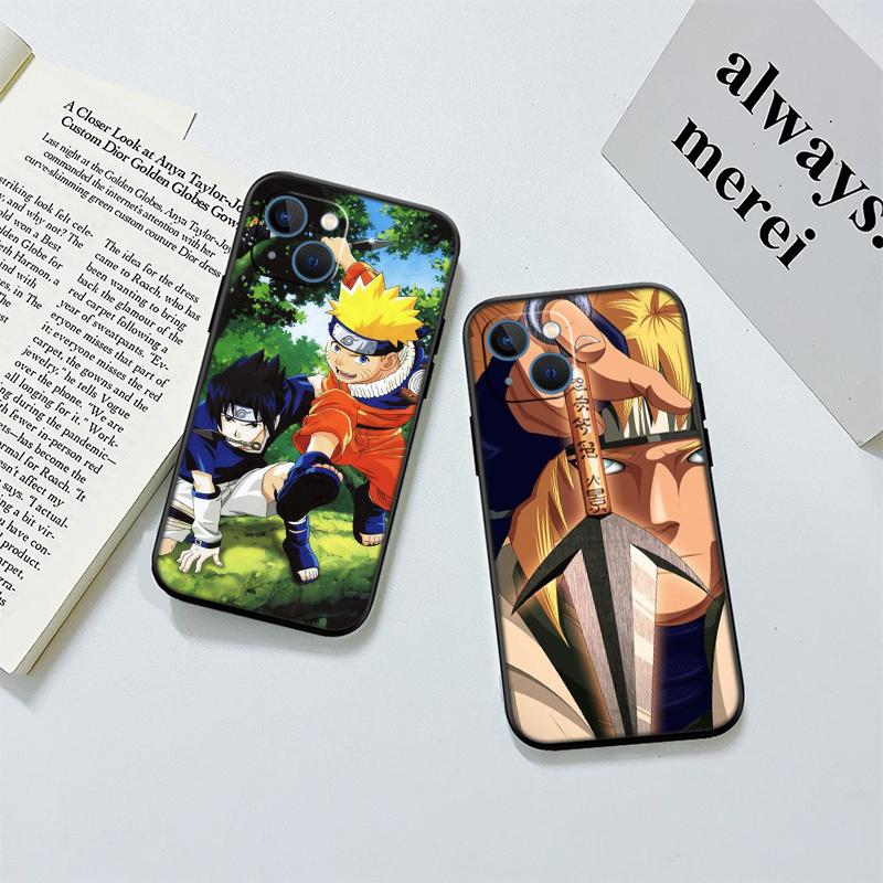 Cartoon Naruto Phone Case for Samsung Galaxy S20 S21 S22 Ultra FE + Plus A21S A22 A24 A25 A26 A30 A30S A31