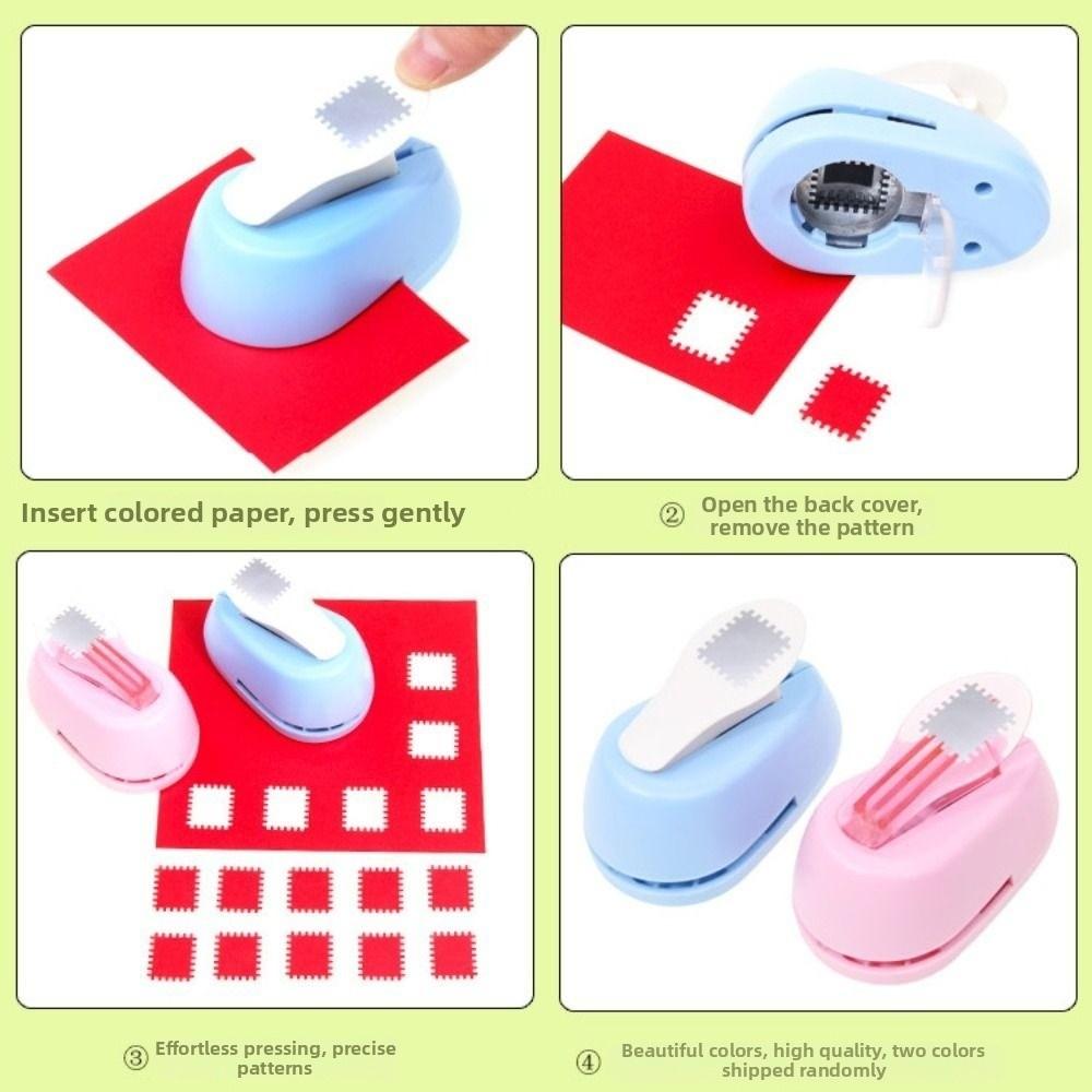 Perfurador de Borda de Carimbo DIY Economia de Trabalho Perfurador Dentado Embossador Máquina de Embossar Scrapbooking