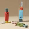 3 Pcs Portable 3 in 1 Multifunctional Cup Lid Cleaning Brush for Bottle Gap Tight Spaces Cup Lid