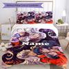 3pcs Custom Name Inuyasha Bedding Set Duvet Cover Closure Includes 1 Duvet Cover & 2 Pillowcases, Soft and Comfortable for All Seasons.