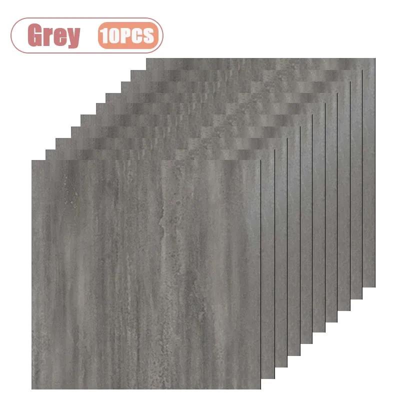 

10-40 шт. 30x30 см Мраморные ПВХ Самоклеящиеся Наклейки на Пол Водонепроницаемые Обои для Пола Нескользящие для Кухни Ванной Комнаты DIY Домашний Декор