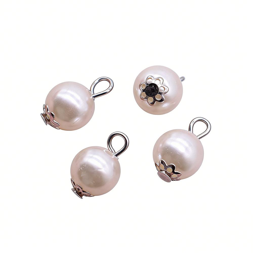 Enamel Charms Multi Color Pearl Pendants For Popular Jewelry Making