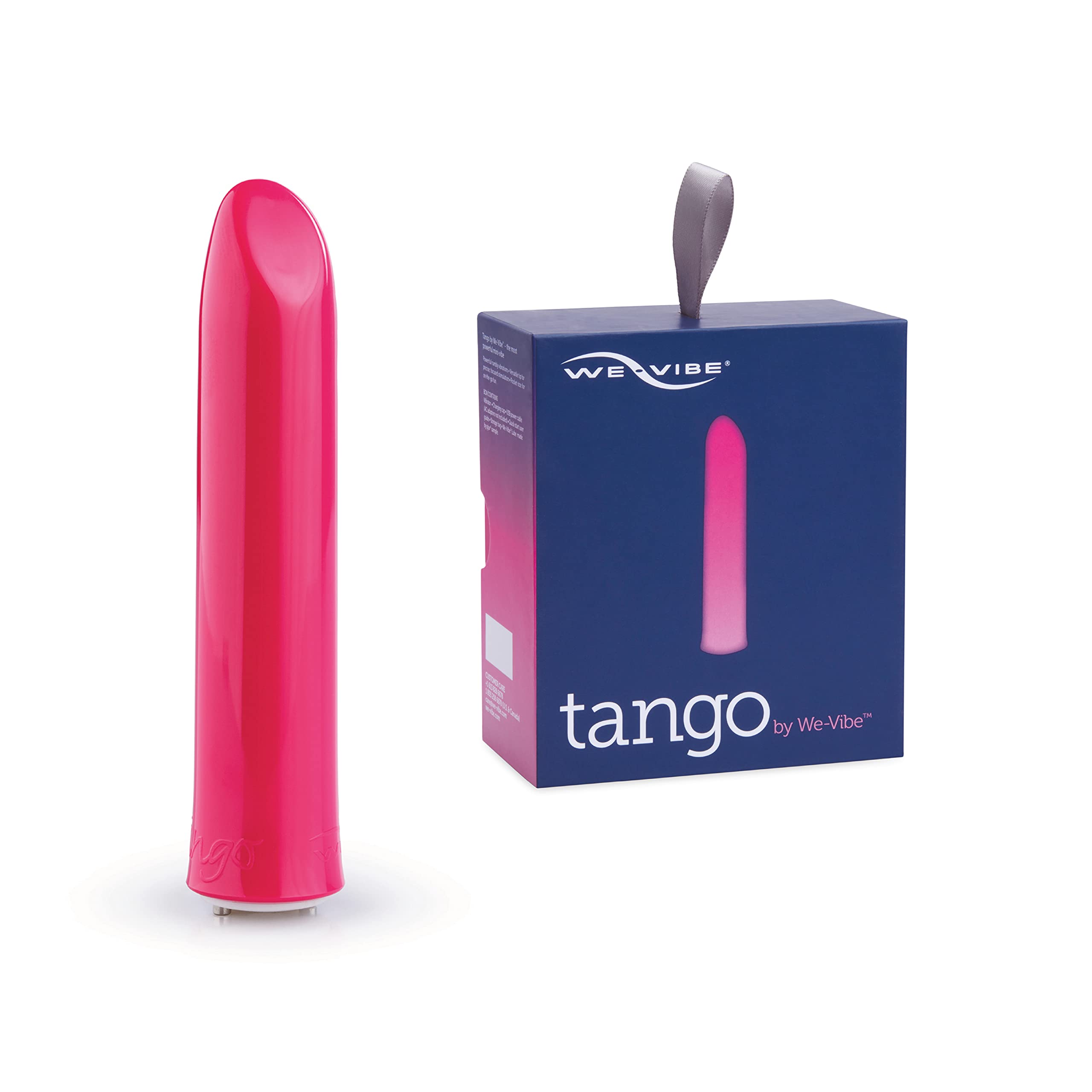Вибратор We Vibe Tango для женщин, стимулирующая игрушка для нее и ее близких, 8 различных режимов вибрации, водонепроницаемый, перезаряжаемый - - - -