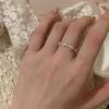 Korean Love Ring Ins Style High-end Design Open Index Finger Ring Ring