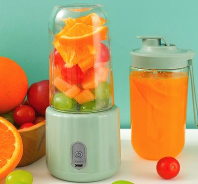 400ML Double Cup Multifunction Usb Fruit Mixers Juicers Portable Electric Juicer Blender Fruit Juicer Cup Food Milkshake Juice