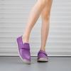 Women's Loafers Summer Pink Moccasins Casual Wide Head Purple Walking Shoes Plus Size