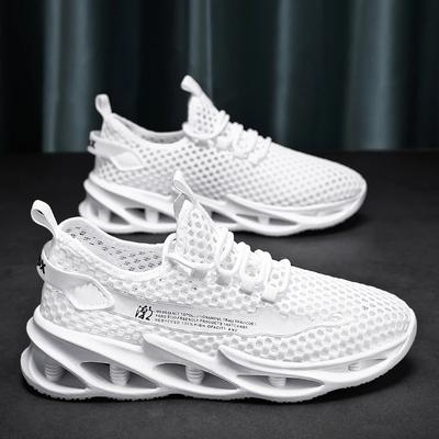 Mode 2024 Neue Sommer Turnschuhe Männer Mesh Atmungsaktiv Lauf Tennis Schuhe Outdoor Sport Tenis Masculino Weiß Casual Wanderschuhe
