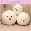 Adorable White Snowman Plush Doll Cushion For Christmas Perfect Holiday Gift For Kids