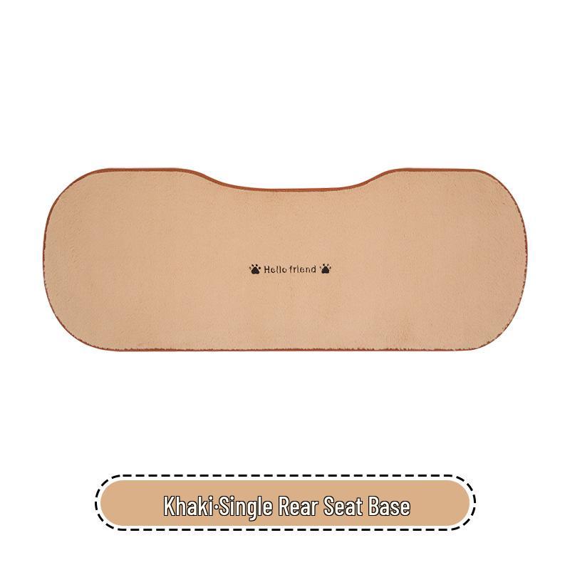 Kreskówkowy Pluszowy Zimowy Poduszka na Fotel Samochodowy dla GAC GS3, GS4, GS4PLUS