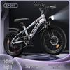 Kids' Mountain Bike: Dual-Speed, Double Disc Brake with Shock Absorption