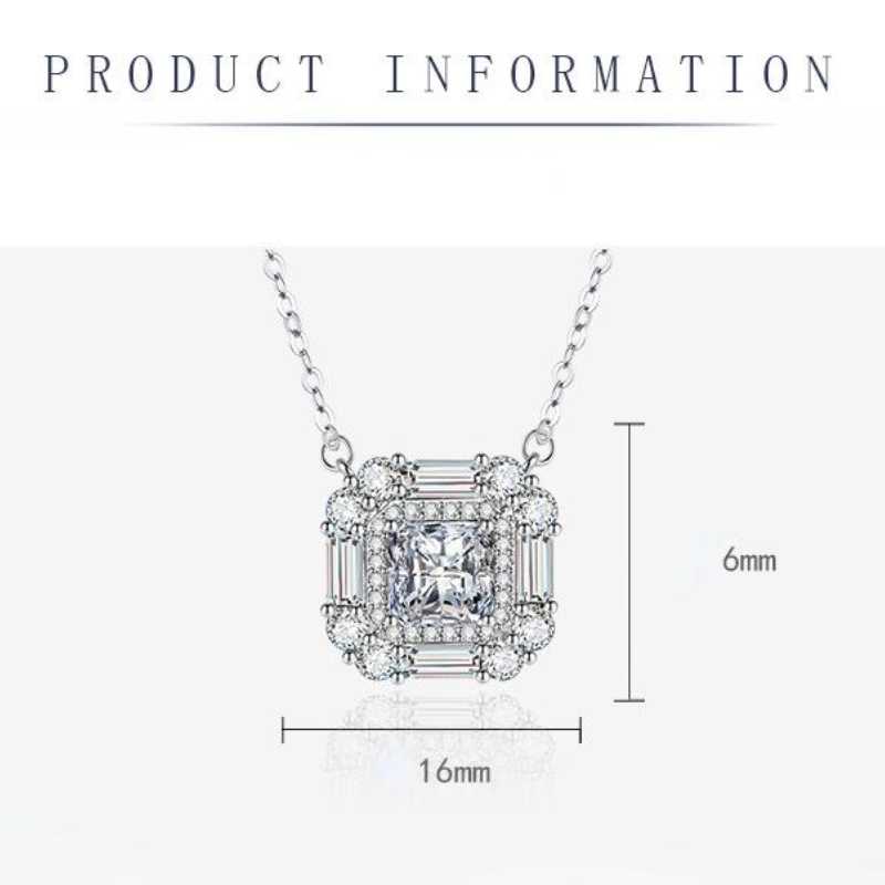 Sace Gems Dámský náhrdelník s přívěskem ze slitiny mědi a zirkonu módní dárek