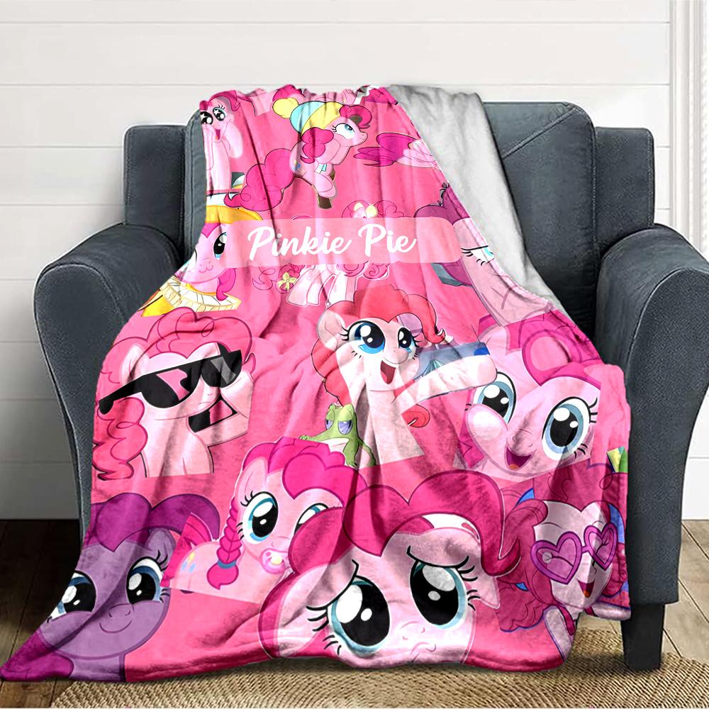1pc My Little Pony6 Blanket, Gift, for Men and Women, Soft Blanket, Good for Sofa Bed Couch Travel, Lightweight Flannel Blanket