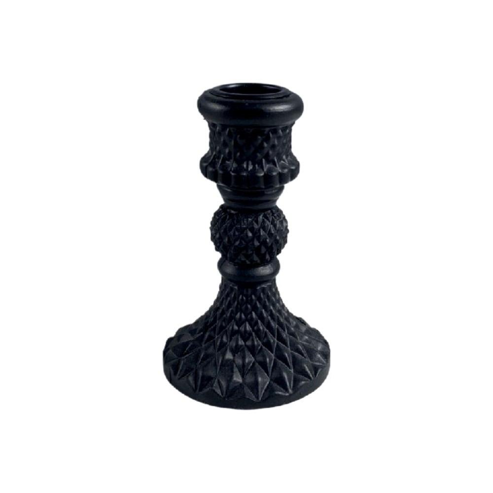 Decorative European Style Pillar Candlestick Non-slip Gold Adornment Candle Stand Bronze Vintage Table Candle Holder Party