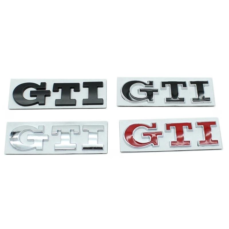 

3D Metal Car GTI Logo Car Rear Trunk Stickers Emblem Badge Decals