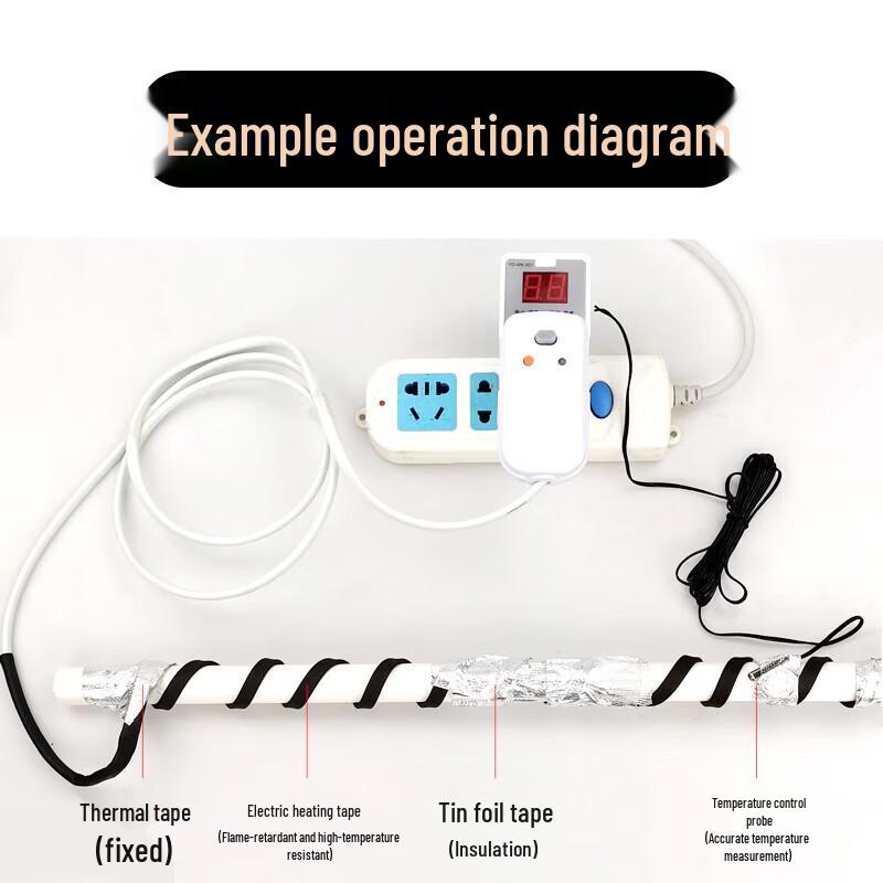 Self-Regulating Pipe Anti-Freeze Heating Tape