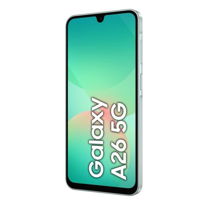 SAMSUNG Galaxy A26 5G Smartphone 128 GB Aqua Green