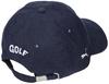 Golf W P Logo Corduroy Cap Deep Navy 026055_01