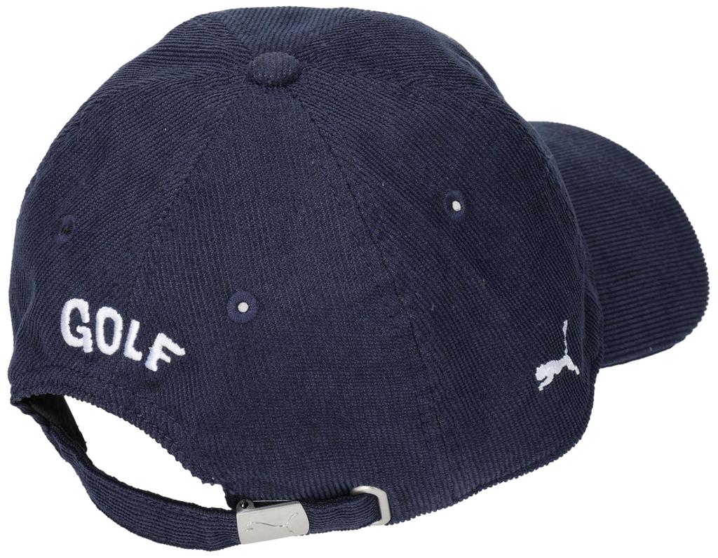 Golf W P Logo Corduroy Cap Deep Navy 026055_01