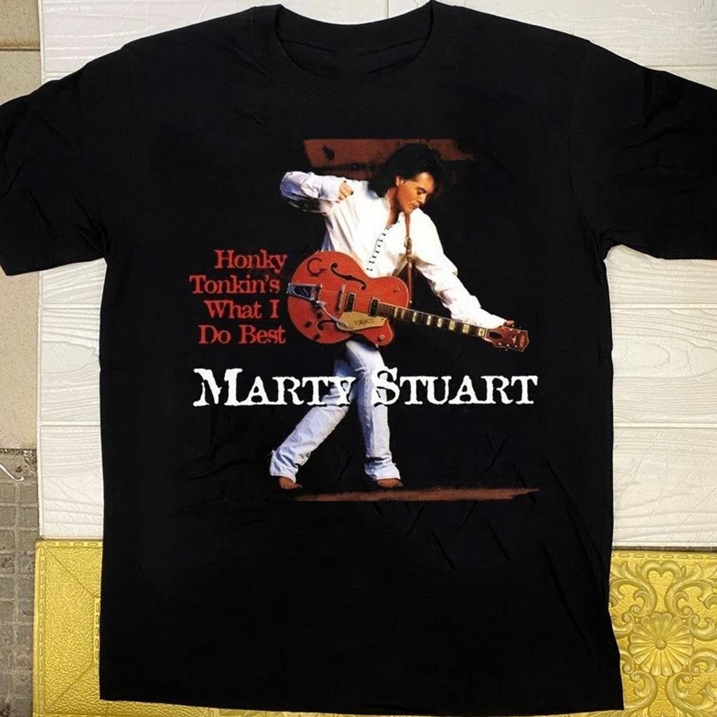 Marty Stuart Honky Tonkin's What I Do Best Adult Tee Cotton Shirt