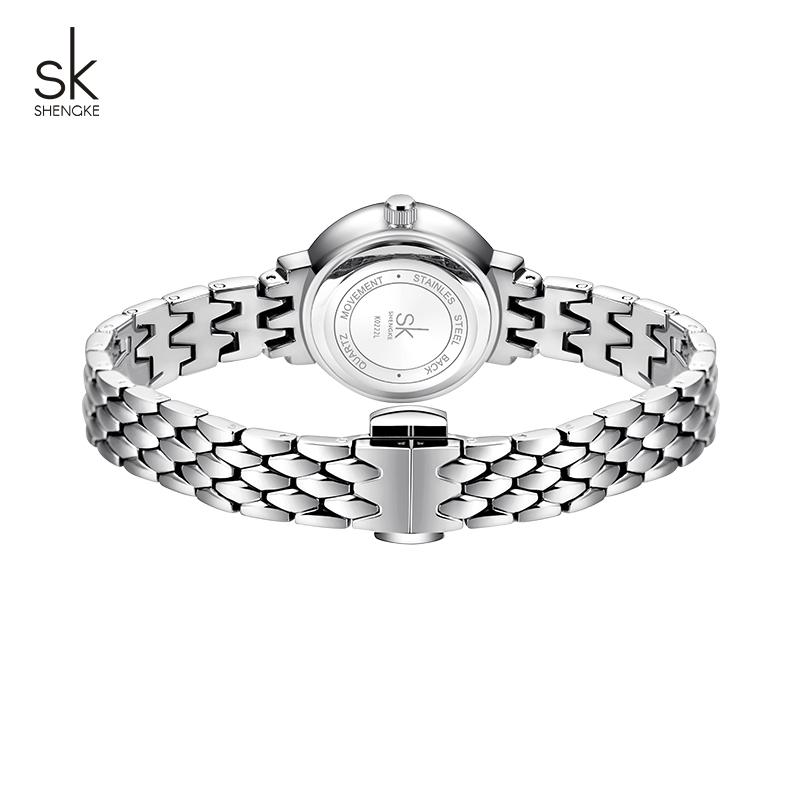 Shengke New Design Women's Quartz Watches Top Brand Ladies Wristwatches Original Female Best Elegant Gifts Clock