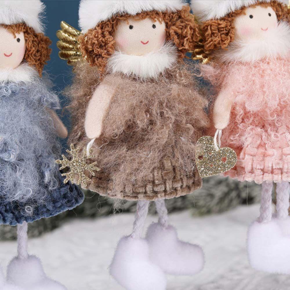 Cartoon Angel Girl Hanging Pendant Festival Christmas Tree Decoration  Home Xmas Decor
