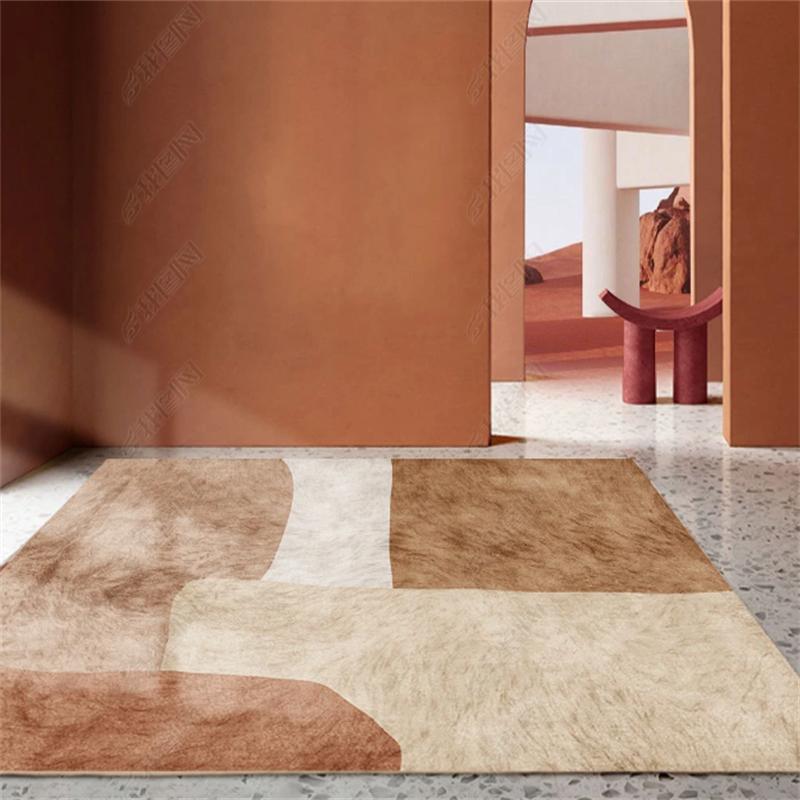 Modern Living Room Decoration Carpet Home Zebra Pattern Study Cloakroom Carpets Bedroom Bedside Non-slip Rug Luxury Floor Mats