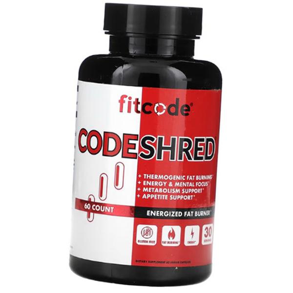 

Жиросжигатель в капсулах, CodeShred, Fitcode 60 вег. капс (02637003) 60vcaps