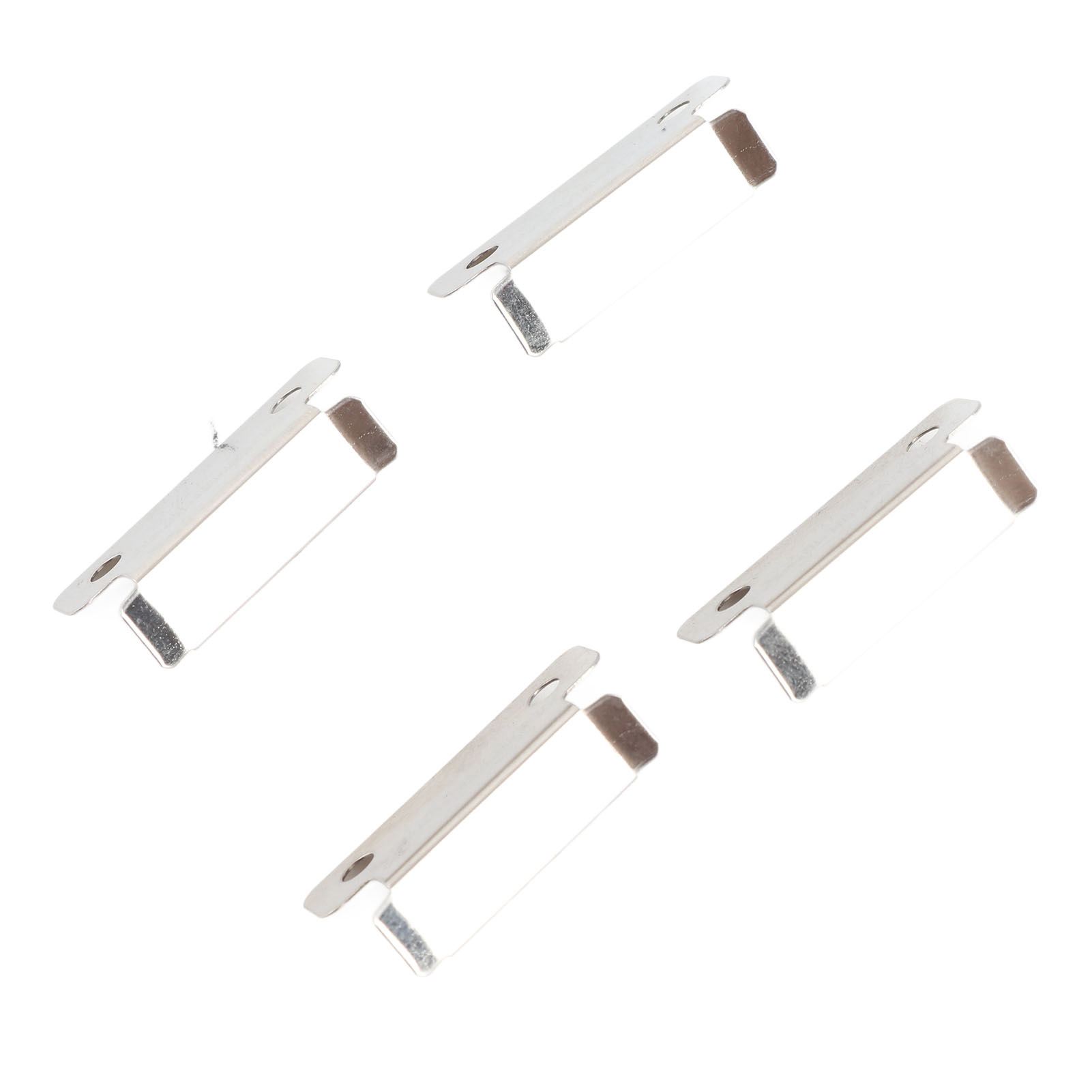 

4PCS 3D Printer Bed Clip Stainless Steel 7mm 3D Printer Bed Clamp for Ender 3 Pro Ender 3 V2 Ender 3S Ender 5 Pro CR 20 серебряный