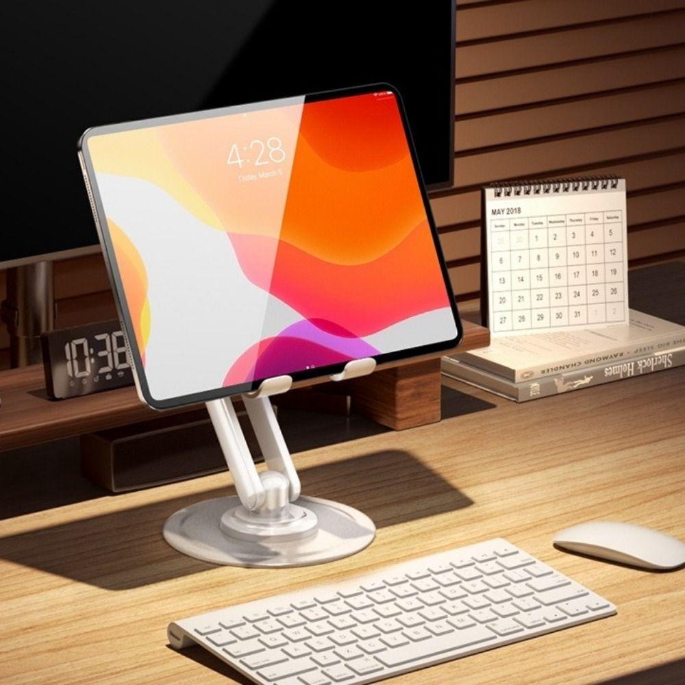 Foldable Mobile Phone Holder 360 Degree Adjustable Tablet Holder  Table Use