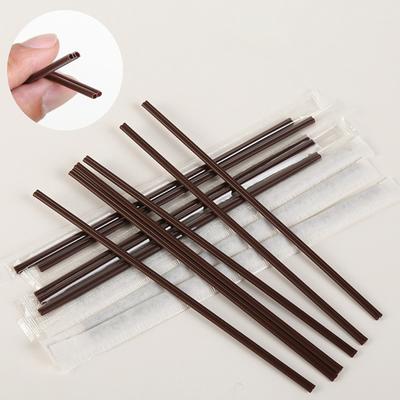 100Pcs 18Cm Disposable Plastic 3 Holes Design Coffee Stir Sticks Birthday Wedding Party Drinking Cocktail Straws Supplies Kitchen Accessories